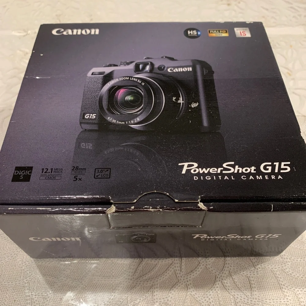 Canon PowerShot G15 Digital Camera